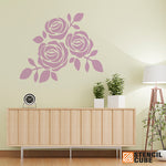 Load image into Gallery viewer, Rose Stencil Wall Stencil Cube
