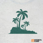 Load image into Gallery viewer, Palm tree Stencil Tree Stencil Stencilcube
