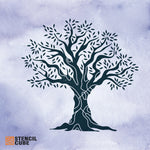 Load image into Gallery viewer, Family tree design stencil
