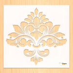 Load image into Gallery viewer, Luxury old fashioned damask pattern stencil
