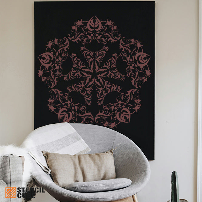 Ornamental design stencil