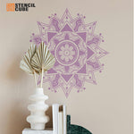 Load image into Gallery viewer, Simple Mandala Design Stencil
