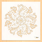 Load image into Gallery viewer, Arabian Seamless stencil floral Stencil Stencilcube
