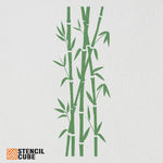 Load image into Gallery viewer, Bamboo Stencil Stencilcube Wall Stencil
