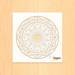 Load image into Gallery viewer, Circle mandala design Stencilcube
