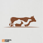 Load image into Gallery viewer, Cow Camel Goat Farm Stencil
