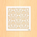 Load image into Gallery viewer, Damask Seamless Pattern for Wall Stencil
