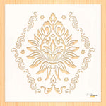 Load image into Gallery viewer, Elegant Ornamental design stencil
