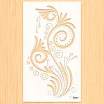 Load image into Gallery viewer, Elegant ornamental decorative floral stencil
