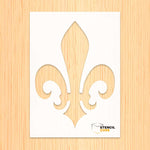 Load image into Gallery viewer, Fleur De Lis Symbol Stencil
