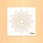 Load image into Gallery viewer, Floral Abstract Mandala Stencil
