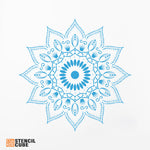 Load image into Gallery viewer, Floral Abstract Mandala Stencil
