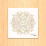 Load image into Gallery viewer, Floral Petal Mandala Stencil
