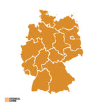 Load image into Gallery viewer, Germany Map Stencil
