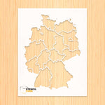 Load image into Gallery viewer, Germany Map Stencil
