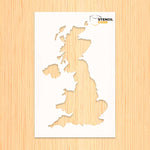 Load image into Gallery viewer, Great Britain Map Stencil
