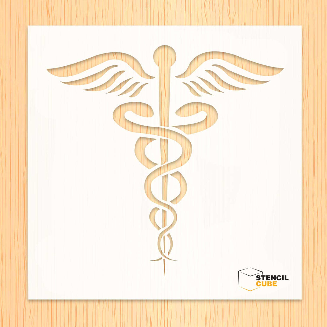 Medicine Symbol Stencil