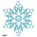 Load image into Gallery viewer, Ornamental pattern design stencil
