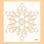 Load image into Gallery viewer, Ornamental pattern design stencil
