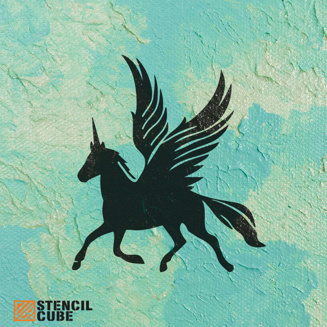 Pegasus Wings Stencil