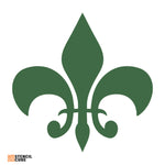 Load image into Gallery viewer, Simple Fleur De Lis Stencil
