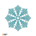 Load image into Gallery viewer, Snow Flake Design Stencil
