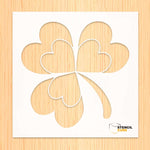 Load image into Gallery viewer, Three Leaves Clover Stencil
