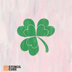 Load image into Gallery viewer, Three Leaves Clover Stencil
