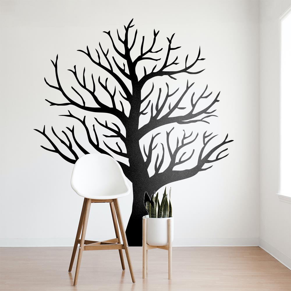 Winter Bare Tree Stencil