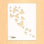 Load image into Gallery viewer, 3 Species Flock of Butterflies Stencil
