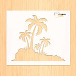 Load image into Gallery viewer, Palm tree Stencil Tree Stencil Stencilcube
