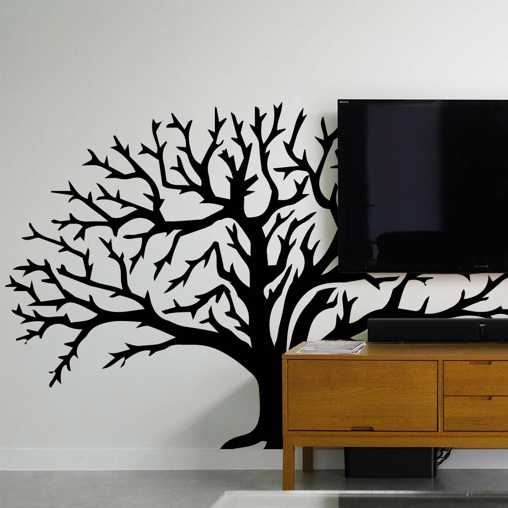 Apple tree stencil wall paint wall stencil Stencilcube