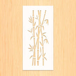 Load image into Gallery viewer, Bamboo Plant Pattern Stencil Stencilcube
