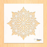 Load image into Gallery viewer, Beautiful Mandala Pattern stencil 
