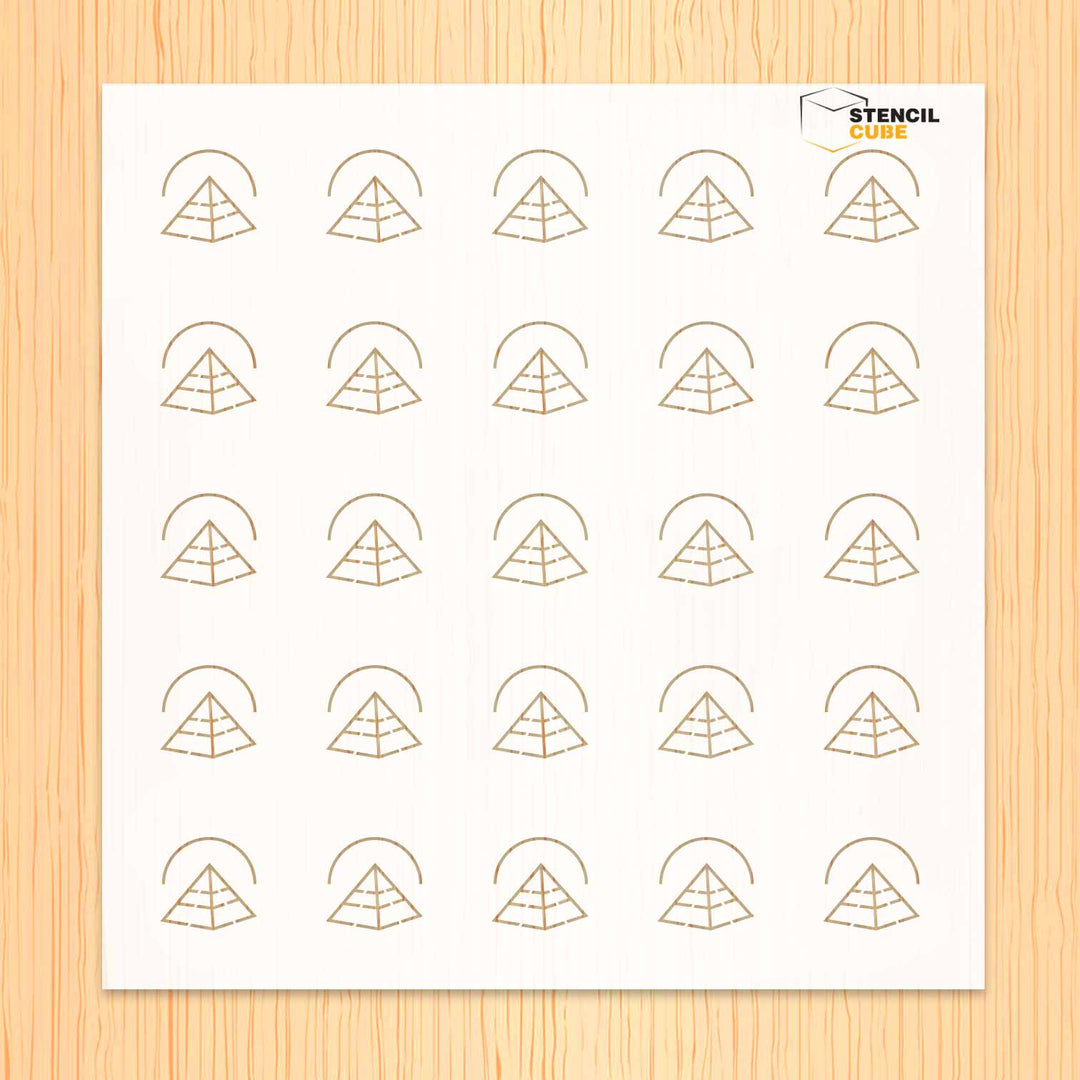 Egyptian Pyramid Pattern