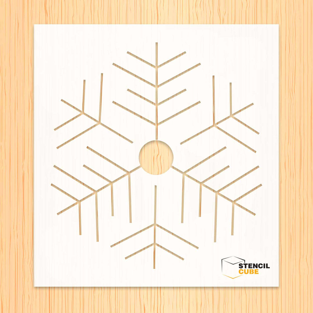 Line Art Snowflake